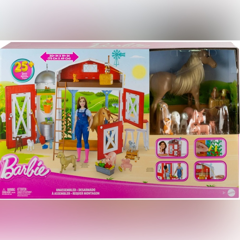 Barbie farm house